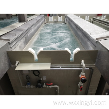 Technology tanks electroplating line rinse tank